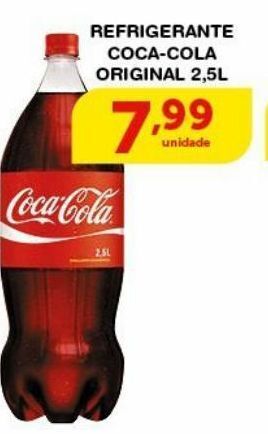 Roldão Refrigerante coca-cola 2,5l oferta