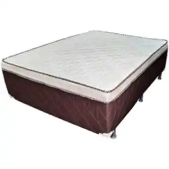 Bemol Cama box casal marjom iara 58x138x188cm oferta