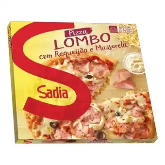Festval Pizza lombo com requeijão e mussarela sadia caixa 460g oferta