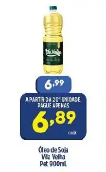 Arena Atacado Oleo de Soja Vila Velha Pet 900ml oferta