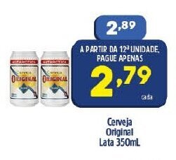 Arena Atacado Cerveja Original Lata 350ml oferta
