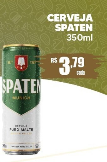 Supermercado Precito CERVEJA SPATEN 350ml oferta