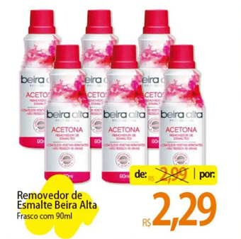 Removedor de Esmalte Beira Alta Frasco com 90ml