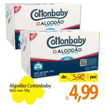 Algodão Cottonbaby Rolo com 50g