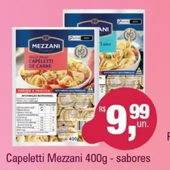 Capeletti Mezzani 400g - sabores