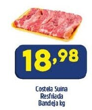 Arena Atacado Costela Suina Resfriada Bandeja 1kg oferta