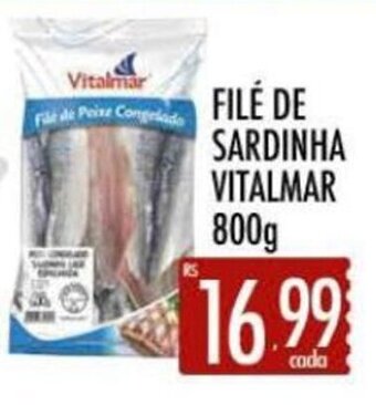 Supermercados Avenida FILÉ DE SARDINHA VITALMAR 800G oferta