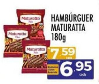 Supermercados Avenida HAMBÚRGUER MATURATTA 180g oferta