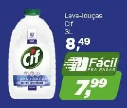 Arena Atacado Lava Loucas Cif 3L oferta