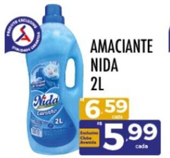 Supermercados Avenida AMACIANTE NIDA 2L oferta