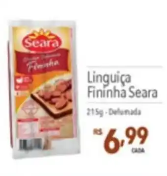 Supermercados Condor Linguiça Fininha Seara 215g-Defumada oferta