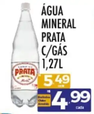 Supermercados Avenida ÁGUA MINERAL PRATA C/GAS 1.27L oferta