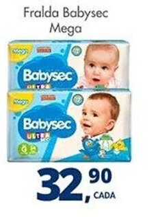 Delta Supermercados Fralda Babysec Mega oferta
