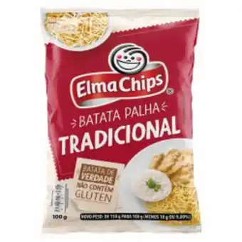 Supermercados Big Compra Batata palha elma chips tradicional 100g oferta