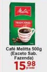Rossi Supermercado Café Melitta 500g (Exceto Sab. Fazenda) oferta