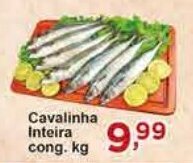 Rossi Supermercado Cavalinha Inteira cong. kg oferta