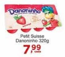 Rossi Supermercado Petit Suisse Danoninho 320g oferta