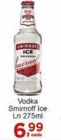 Rossi Supermercado Vodka Smirnoff Ice Ln 275ml oferta