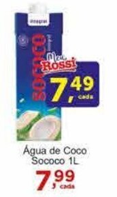 Água de Coco Sococo 1L