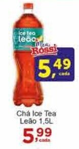 Rossi Supermercado Chá Ice Tea Leão 1,5L oferta
