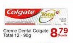 Rossi Supermercado Creme Dental Colgate Total 12-90g oferta