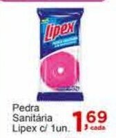 Rossi Supermercado Pedra Sanitaria Lipex c/ 1un., oferta