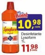 Rossi Supermercado Desinfetante Lysoform 1L oferta