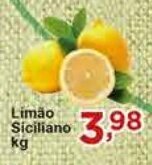 Rossi Supermercado Limão Siciliano kg oferta