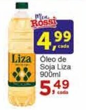Rossi Supermercado Óleo de Soja Liza 900ml oferta