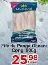 Rossi Supermercado Filé de Panga Oceani Cong. 800g oferta