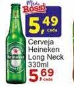Rossi Supermercado Cerveja Heineken Long Neck 330ml oferta