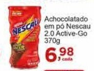 Rossi Supermercado Achocolatado em pó Nescau 2.0 Active-Go 370g oferta