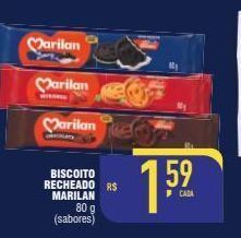 Mercantil Rodrigues Biscoito recheado marilan 80 g (sabores) oferta