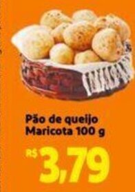 Pão de queijo Maricota 100 g