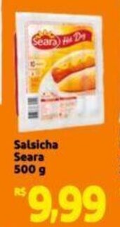 Extra Supermercado Salsicha Seara 500 g oferta