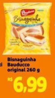 Extra Supermercado Bisnaguinha Bauducco original 260 g oferta