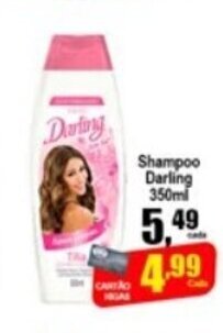 Higa's Supermercado Shampoo Darling 350ml oferta