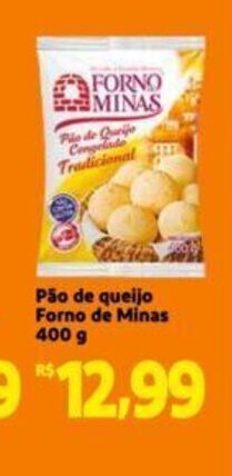 Extra Supermercado Pão de queijo Forno de Minas 400 g oferta