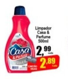 Higa's Supermercado Limpador Casa & Perfume 500ml oferta