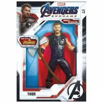 Boneco thor marvel - 567 - mimo toys
