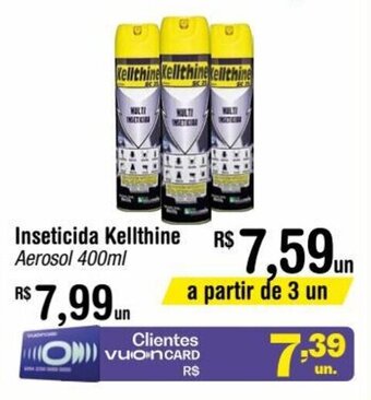 Fort Atacadista Inseticida Kellthine Aerosol 400ml oferta