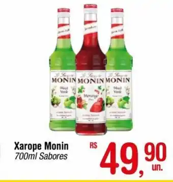 Xarope Monin 700ml Sabores