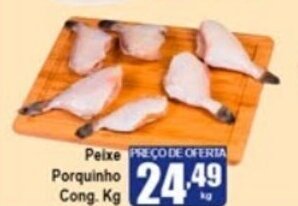 Higa's Supermercado Peixe Porquinho Cong. 1kg oferta
