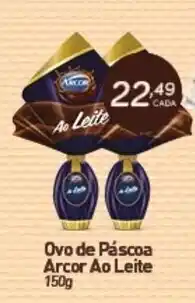 Rede Bom Lugar Ovo de Pascoa Arcor ao Leite 150g oferta