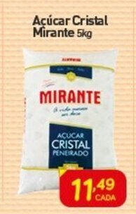 Acucar Cristal Mirante 5kg