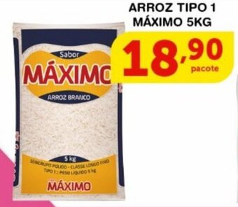 Roldão ARROZ TIPO 1 MÁXIMO 5KG oferta