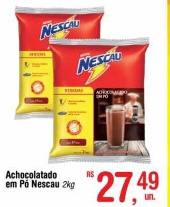 Fort Atacadista Achocolatado em Pó Nescau 2kg oferta