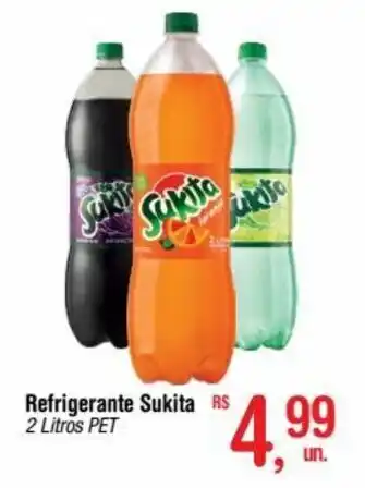 Fort Atacadista Refrigerante Sukita 2 Litros PET oferta