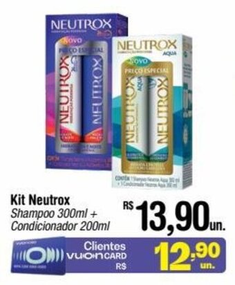Fort Atacadista Kit Neutrox Shampoo 300ml + Condicionador 200ml oferta