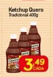 Rede Bom Lugar Ketchup Quero 400g oferta